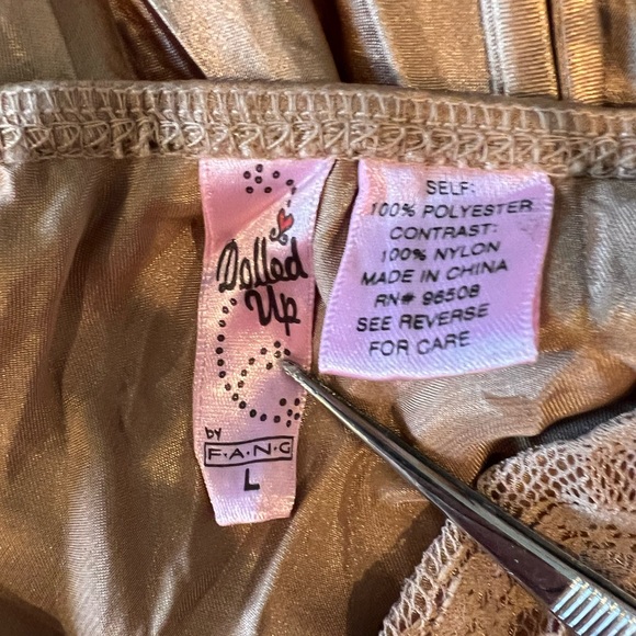 Fang Whimsigoth Y2K Fairy Witch Goth Grunge Gypsy Fairy Renaissance Boho Lace LG - Picture 5 of 15